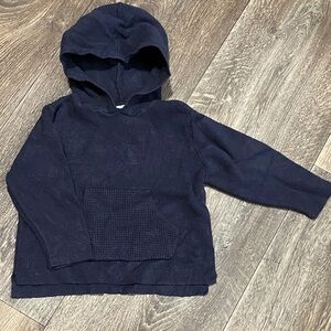 Navy Blue Kids Hoodie
